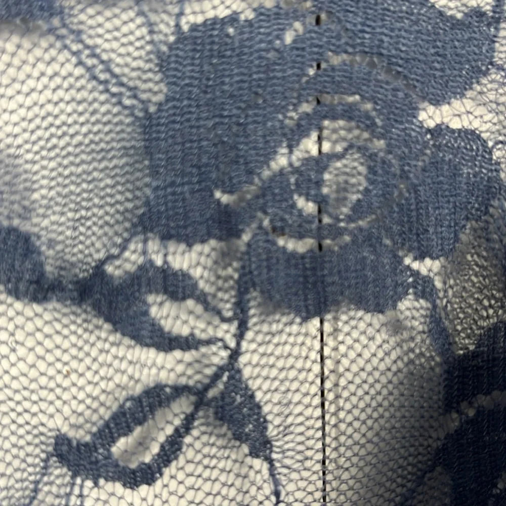 American Rag Cie Womens Dress S Navy Blue Lace Overlay Slip Liner Sleeveless EUC - Picture 4 of 12